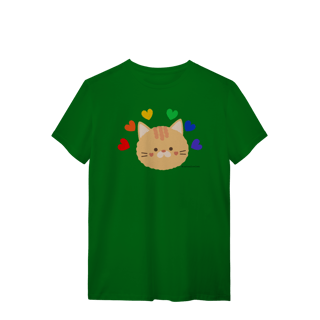 Nome do produto Camiseta - Corações LGBT