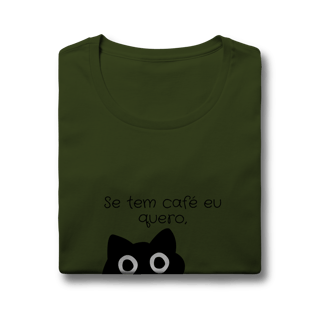 Nome do produto Baby look - Se tem café eu quero