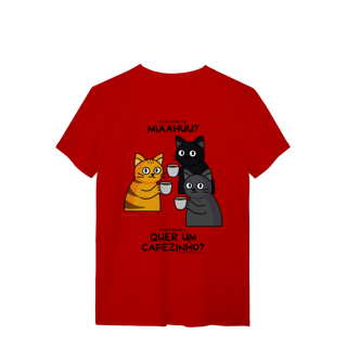 Nome do produto Camiseta - Café com Cat