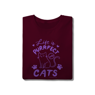Nome do produto Camiseta - Perfect Cats