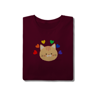 Nome do produto Camiseta - Corações LGBT