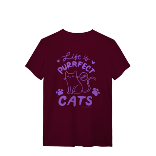 Nome do produto Camiseta - Perfect Cats