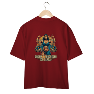 Nome do produto Oversized Ordem e Progresso (de Carga)