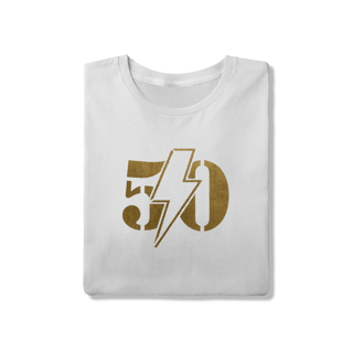 Nome do produtoCamiseta AC DC 50 anos Unissex