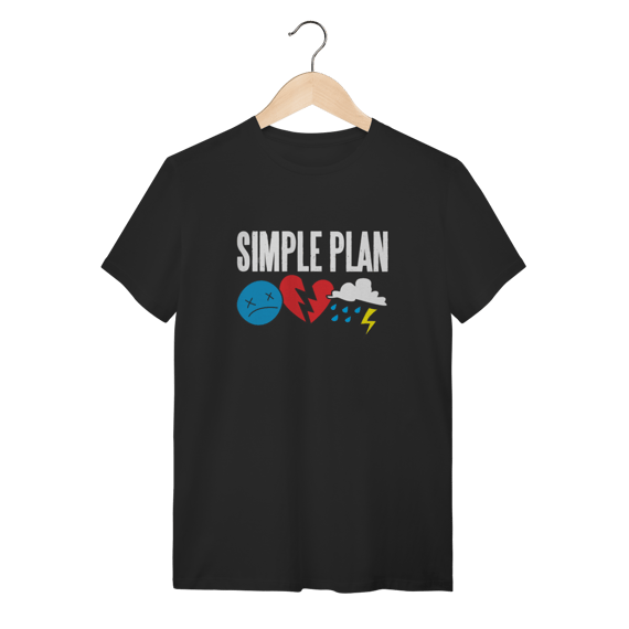 Camiseta Simple Plan Unissex
