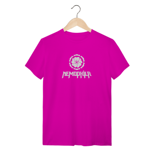 Nome do produtoCamiseta Nemophila Logo Branca Unissex
