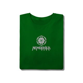 Nome do produtoCamiseta Nemophila Logo Branca Unissex