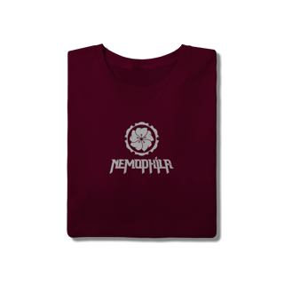 Nome do produtoCamiseta Nemophila Logo Branca Unissex