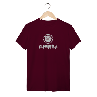 Nome do produtoCamiseta Nemophila Logo Branca Unissex