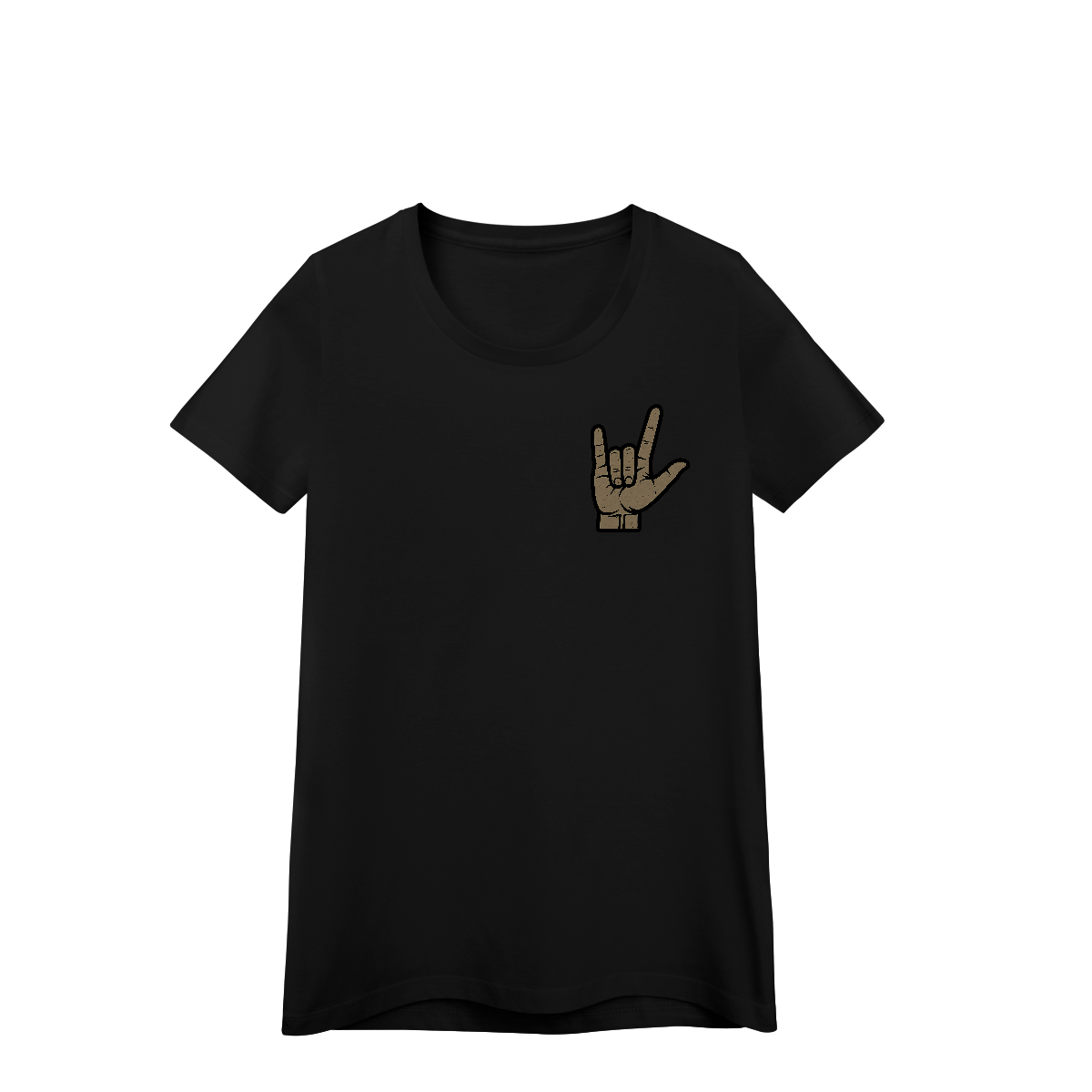Nome do produto: Camiseta Feminina Orgulho Surdo