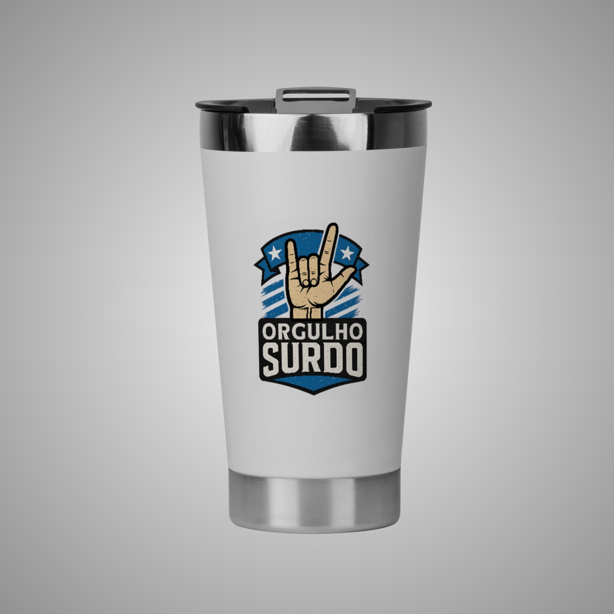 Nome do produto: Copo Orgulho Surdo