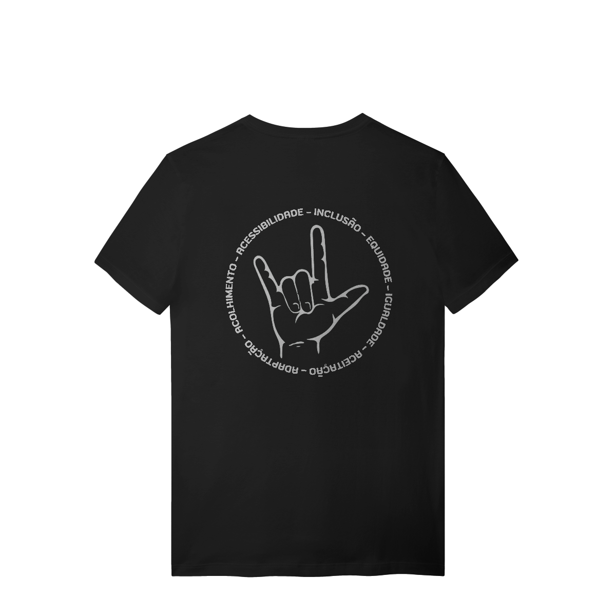 Nome do produto: Camiseta Sinal de Respeito
