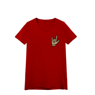 Nome do produto Camiseta Feminina Orgulho Surdo