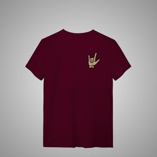 Nome do produto Camiseta Unissex Orgulho Surdo