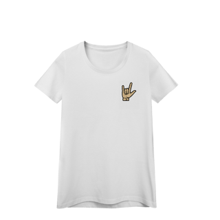 Nome do produto Camiseta Feminina Orgulho Surdo