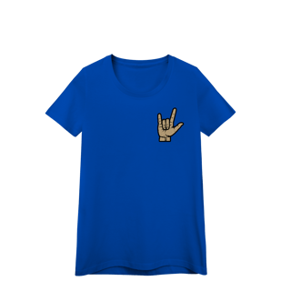 Nome do produto Camiseta Feminina Orgulho Surdo