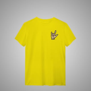 Nome do produto Camiseta Unissex Orgulho Surdo