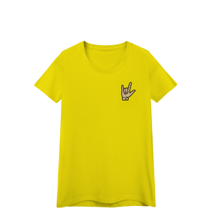 Nome do produto Camiseta Feminina Orgulho Surdo