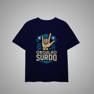 Nome do produto Plus Size Orgulho Surdo
