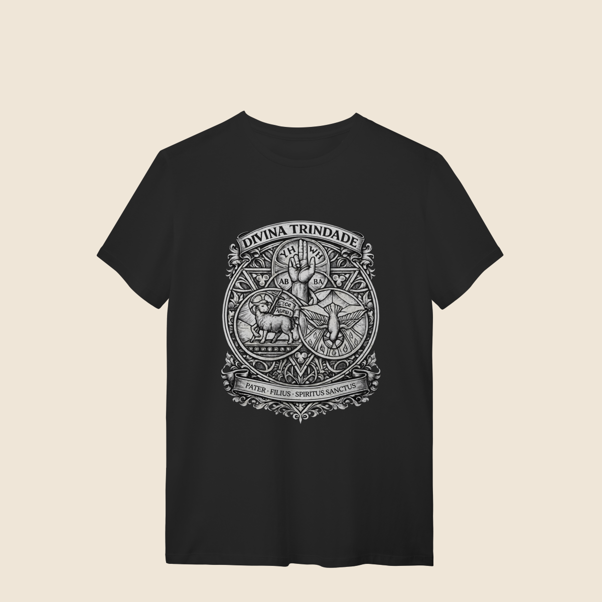 Nome do produto: Camiseta Divina Trindade