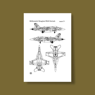 Nome do produtoPoster F/A-18 Hornet - Predador Naval