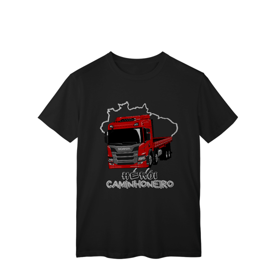 Camiseta Herói Caminhoneiro Scania P