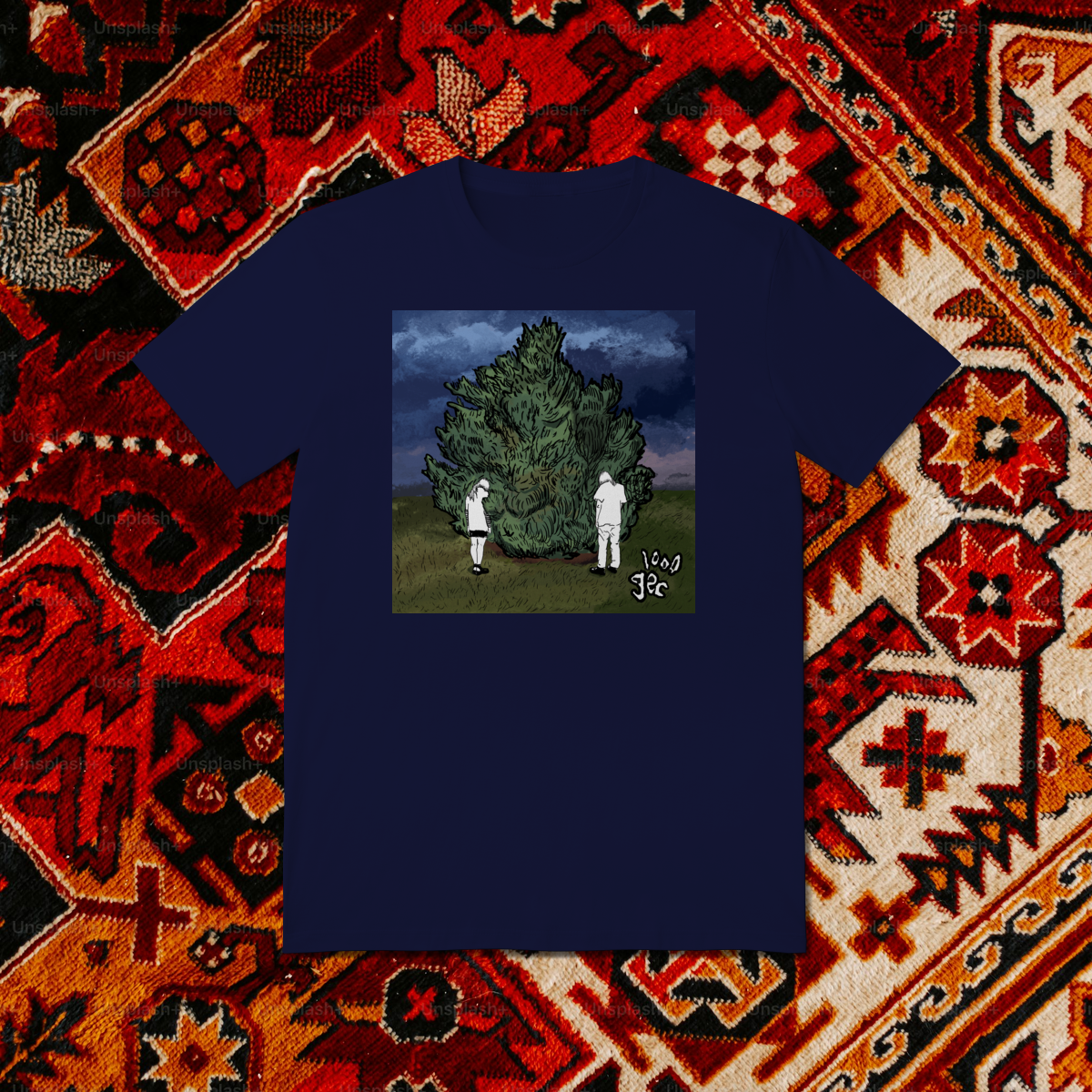 Camiseta 100 Gecs (colorida)
