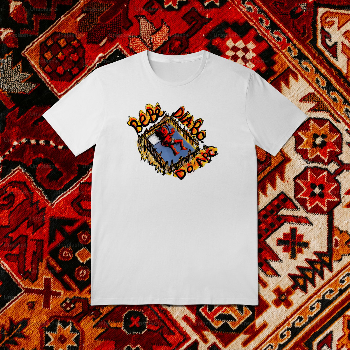 Nome do produto: Camiseta BEBE DIABO 