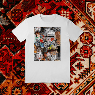 Nome do produto Camiseta Colagem Textura Fina