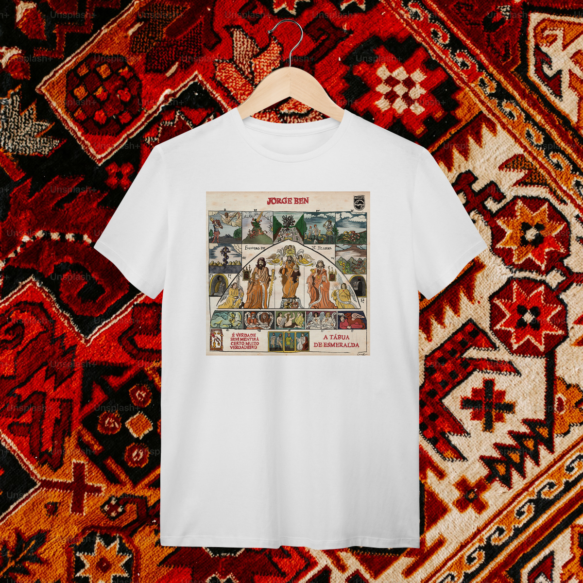 Nome do produto: Camiseta Jorge Ben - A Tábua de Esmeralda