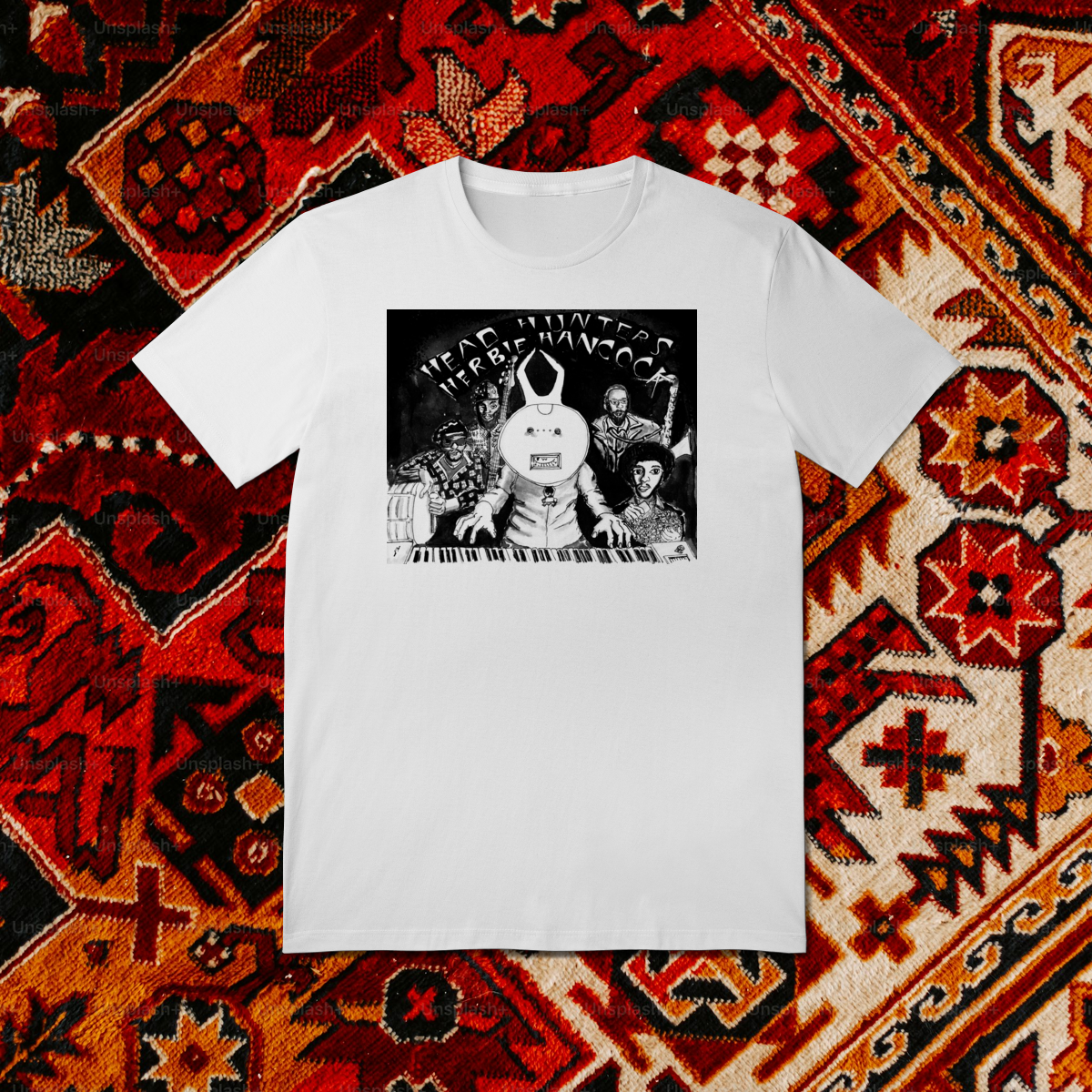 Camiseta head hunters - herbie hancock