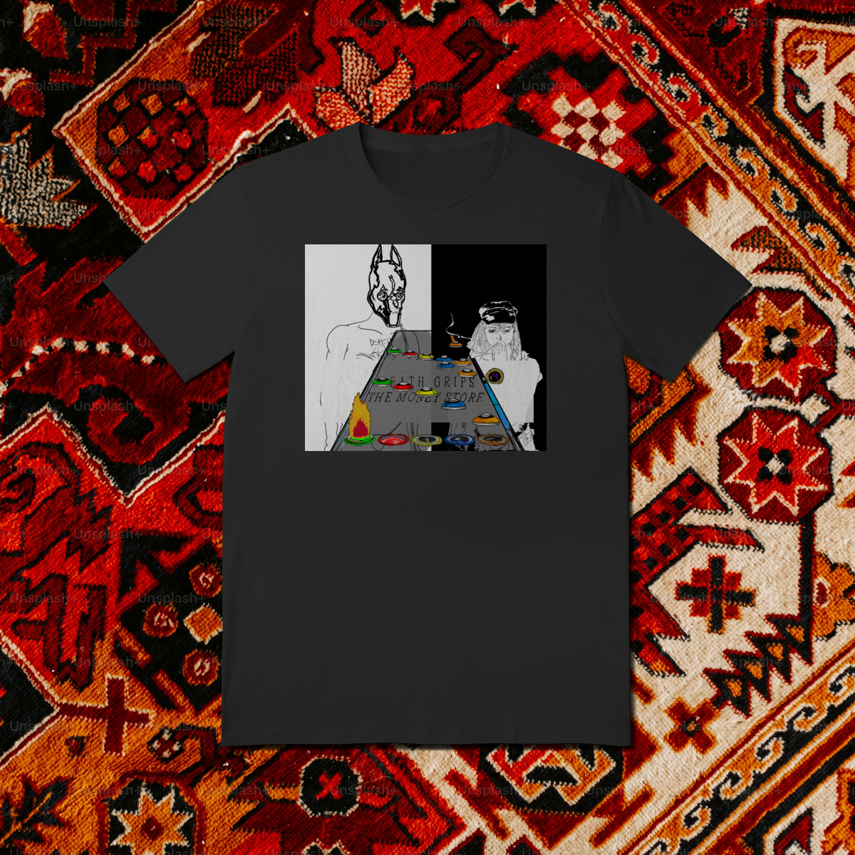 Nome do produto: Camiseta Money Store - Death grips