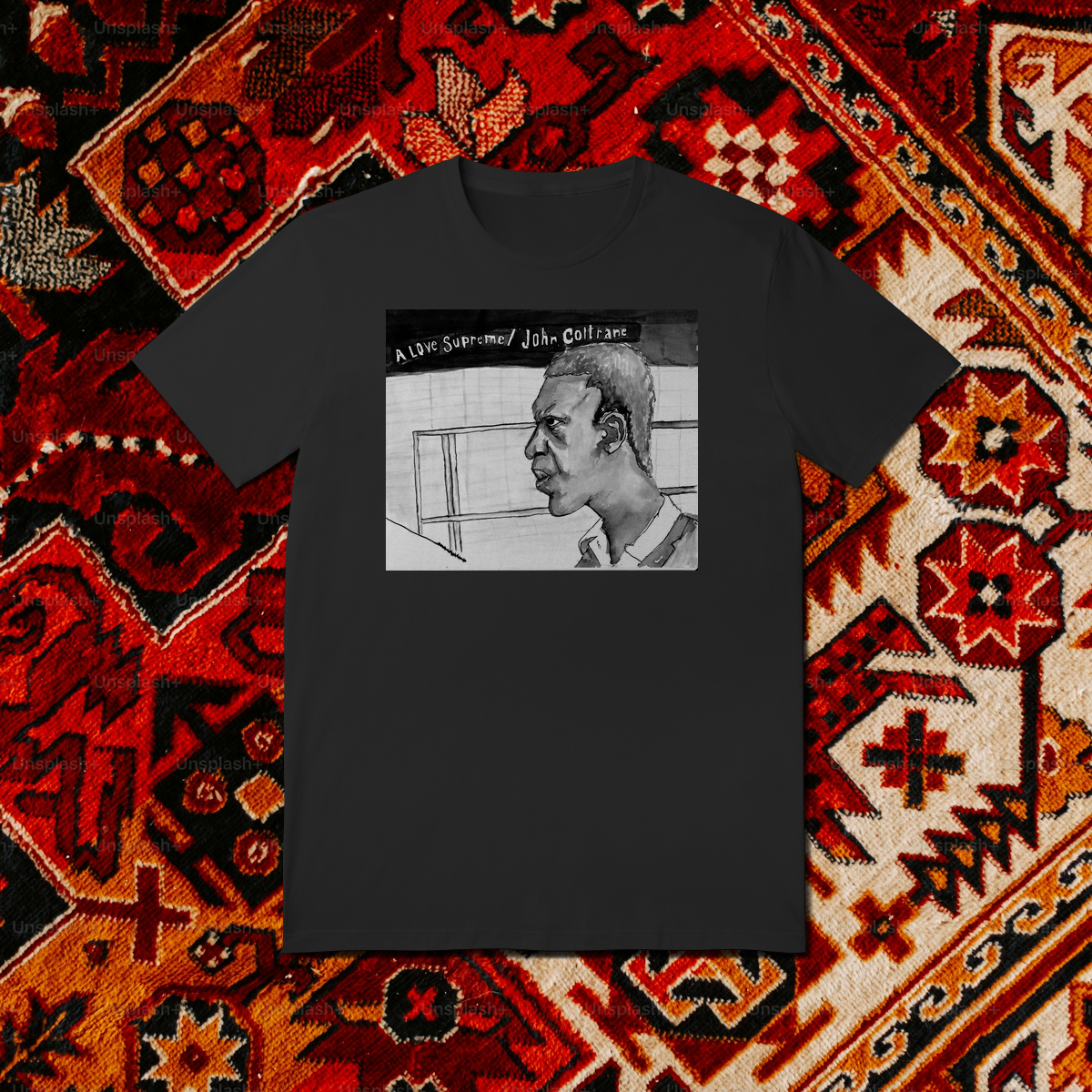 Nome do produto: Camiseta A Love Supreme - Coltrane 