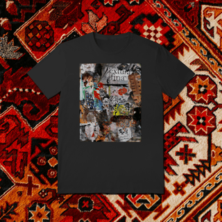 Nome do produto Camiseta Colagem Textura Fina