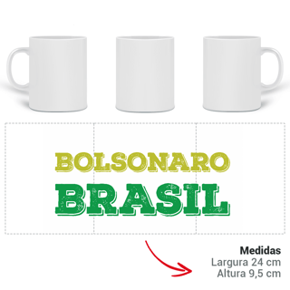 Nome do produto Caneca Mágica do Bolsonaro Brasil – Pátria Amada