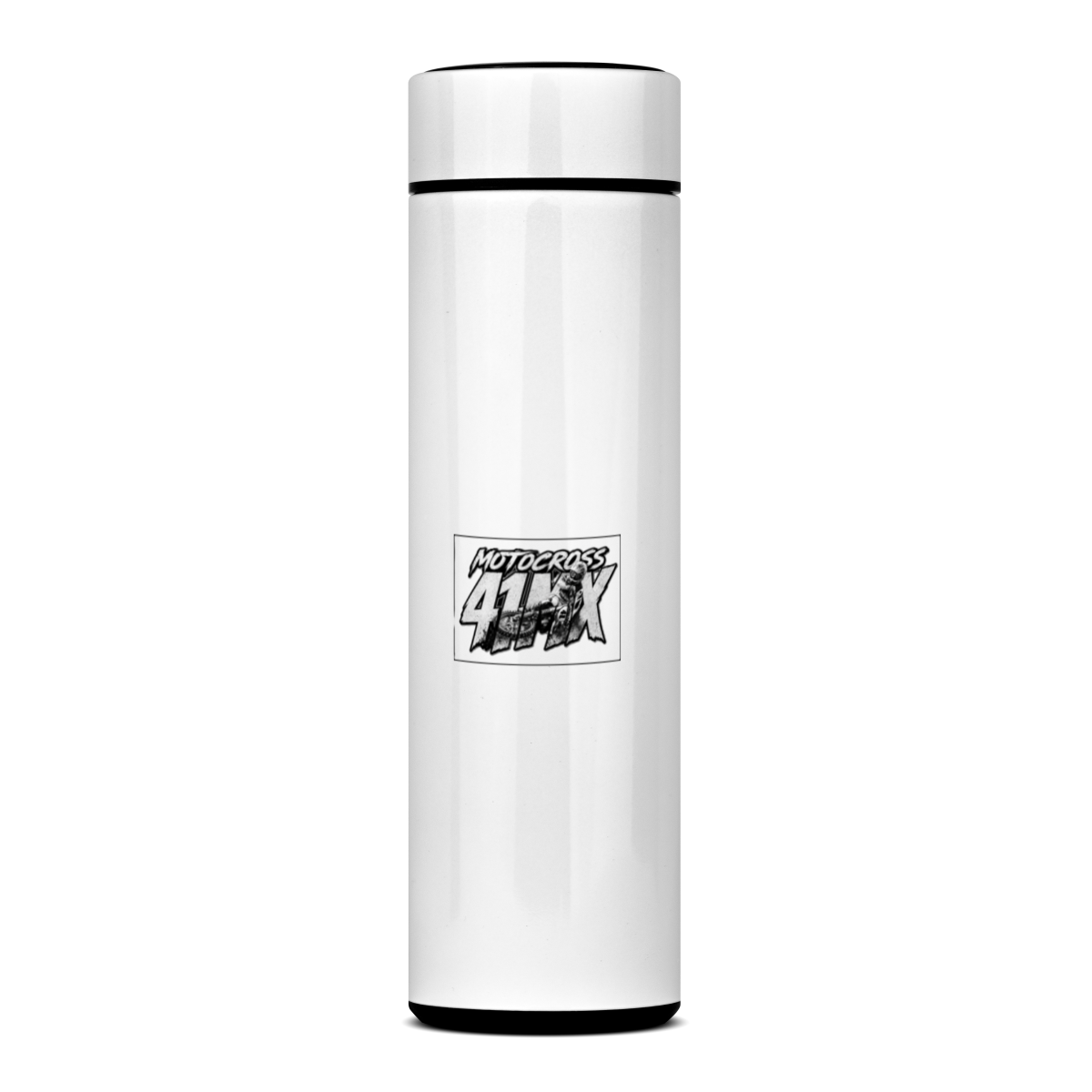 Garrafa Térmica 41MX 400ml Inox Branca com Filtro – Esporte e Escritório - 00110