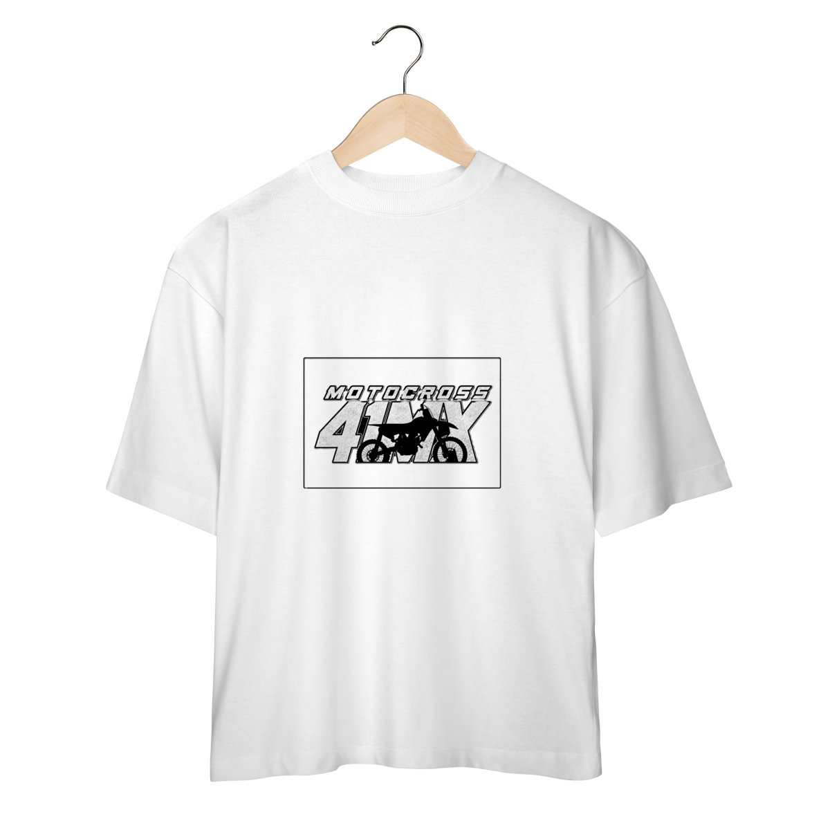 CAMISETA OVERSIZED 41MX UNISSEX Estampada  Algodão Premium Estilo Motocross - 00063