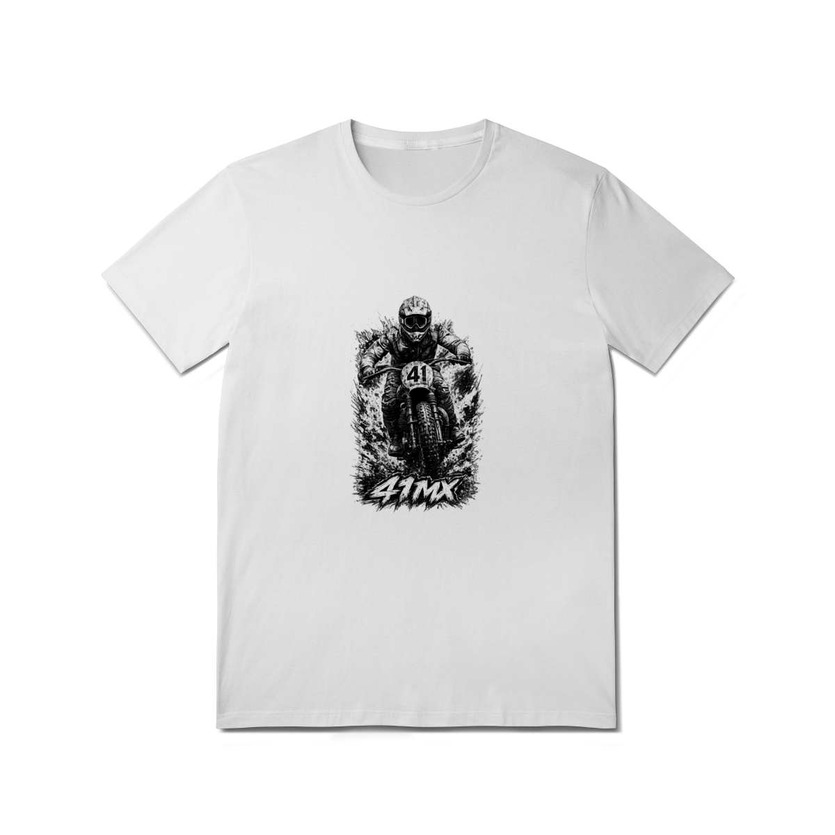 Camiseta Quality 41MX UNISSEX- Estampada Algodão Premium Estilo Motocross - 00007