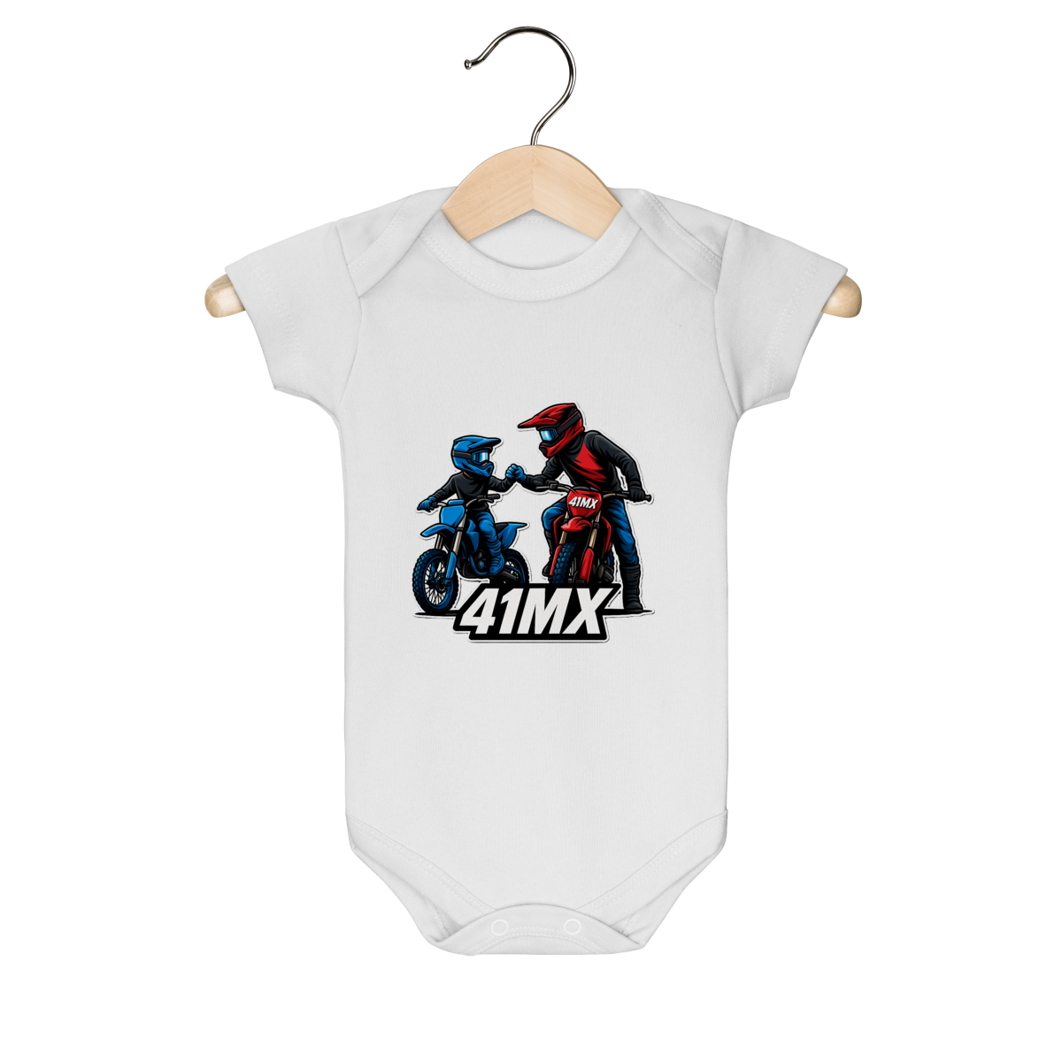 BODY INFANTIL 41MX 100% Algodão – Casual e Esportiva, Várias Cores, UNISSEX - 00084
