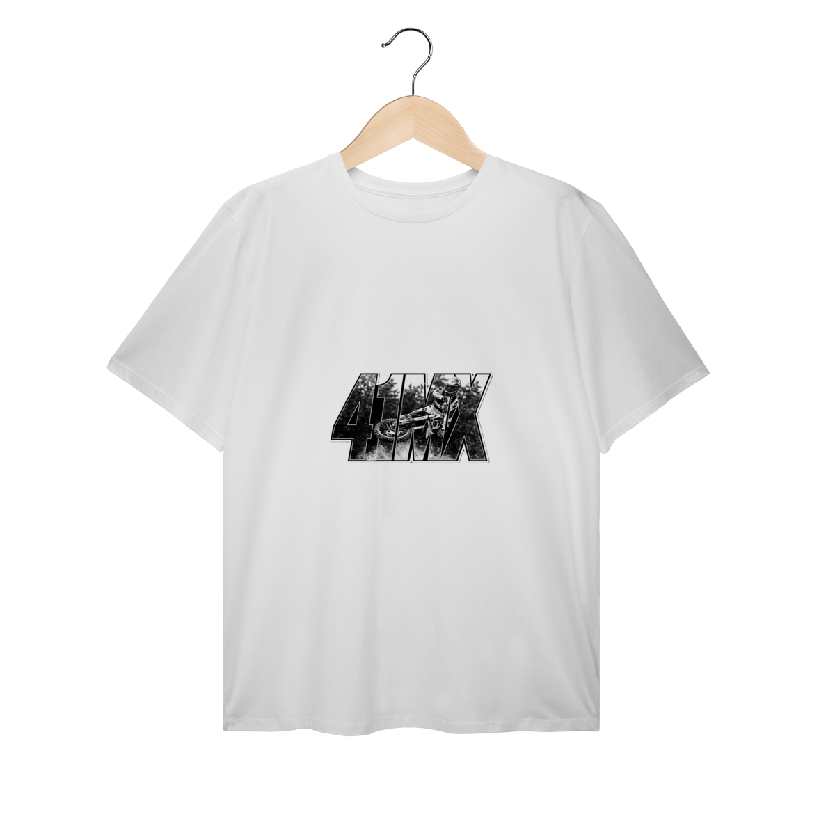 CAMISETA PLUS SIZE 41MX UNISSEX Estampada  Algodão Premium Estilo Motocross - 00103