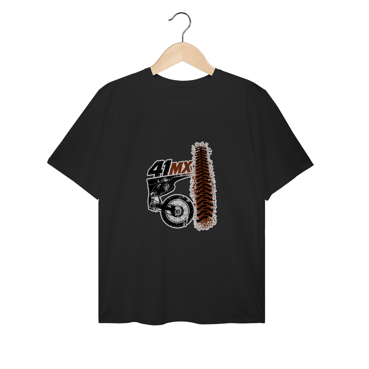 CAMISETA PLUS SIZE 41MX UNISSEX Estampada  Algodão Premium Estilo Motocross - 00102