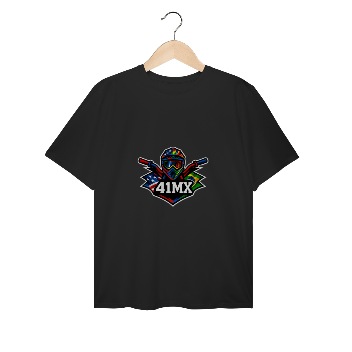 CAMISETA PLUS SIZE 41MX UNISSEX Estampada  Algodão Premium Estilo Motocross - 00100