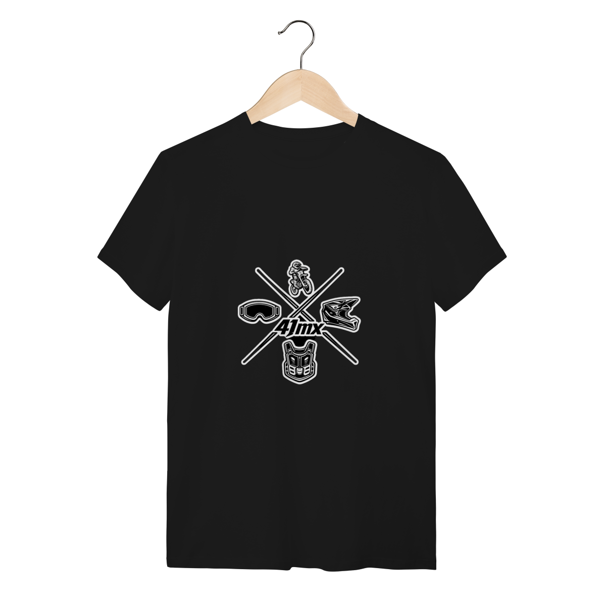 Camiseta Quality 41MX UNISSEX- Estampada  Algodão Premium Estilo Motocross - 00001