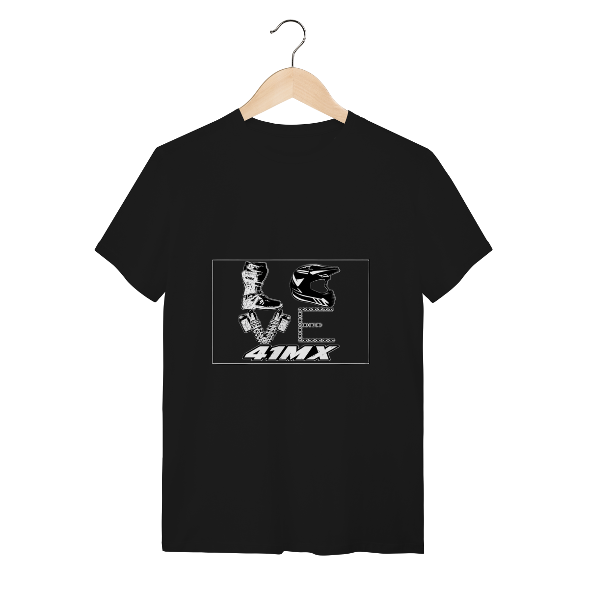 Camiseta Quality 41MX UNISSEX- Estampada  Algodão Premium Estilo Motocross - 00006