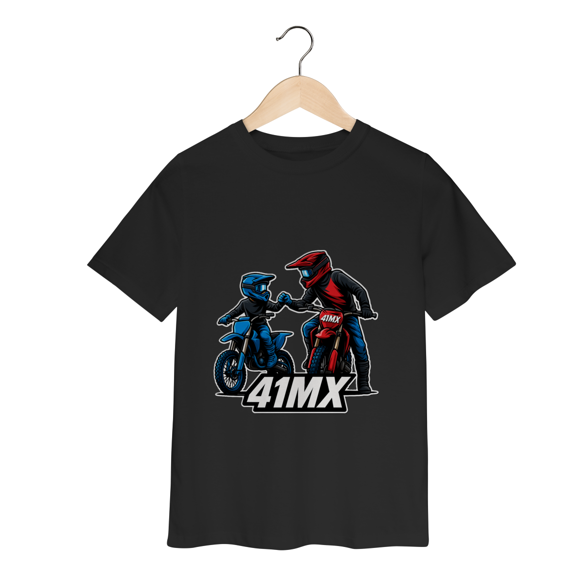 Camiseta Classic Infantil 41MX -Estampada-100% Algodão – Casual e Esportiva, Várias Cores - 00094