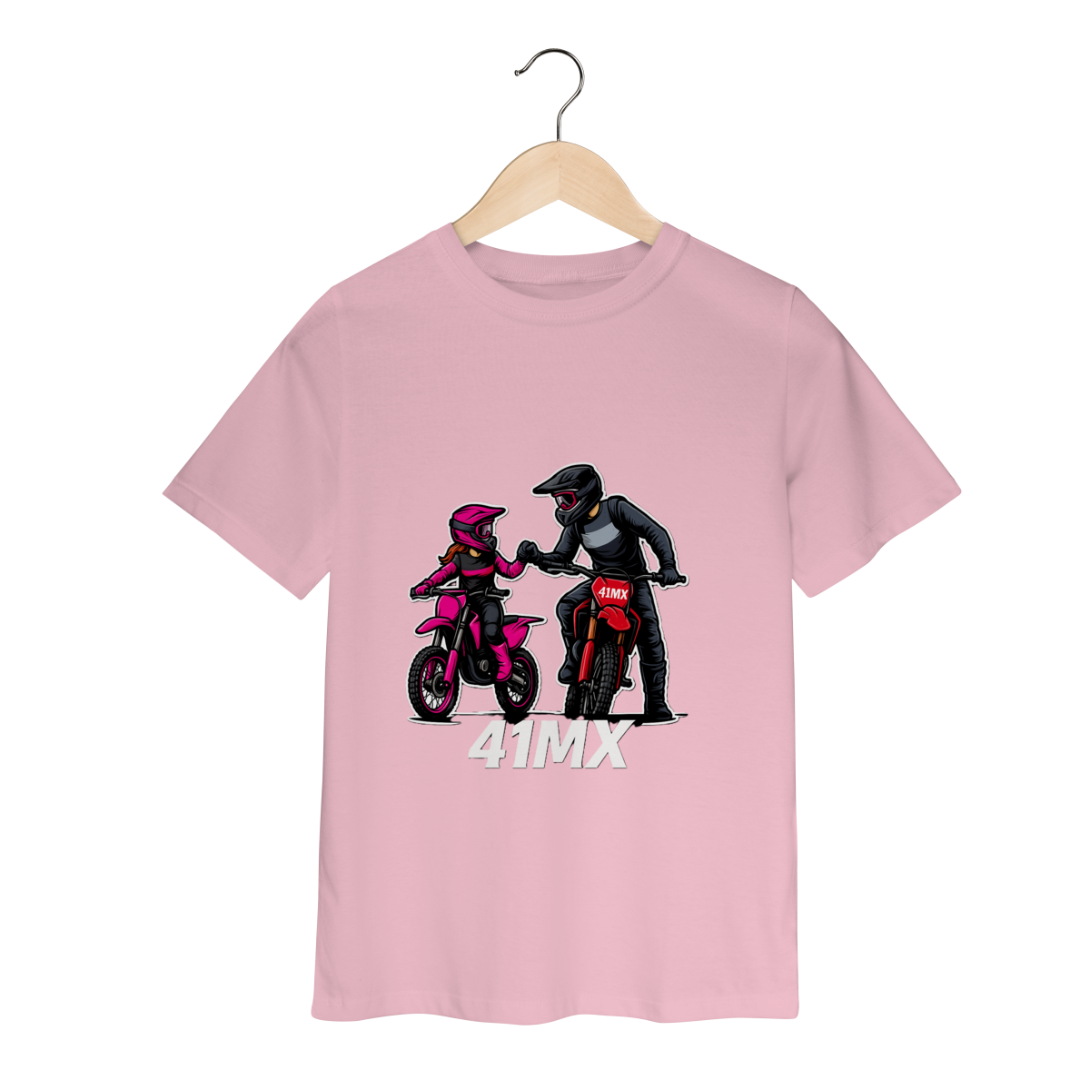 Camiseta Classic Infantil 41MX -Estampada-100% Algodão – Casual e Esportiva, Várias Cores - 00095