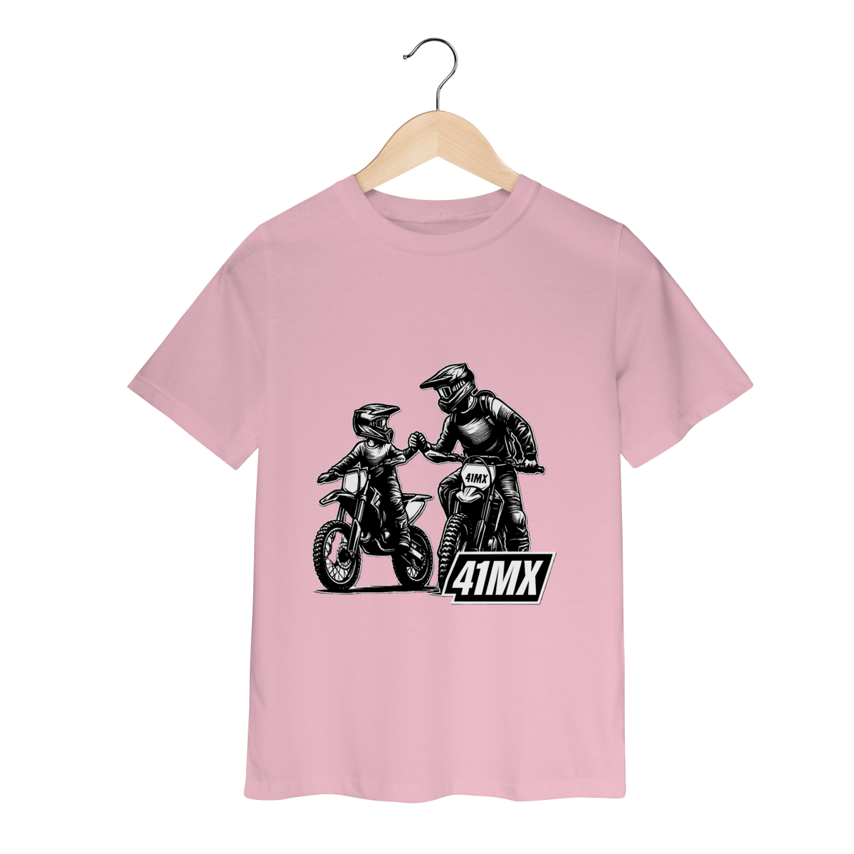 Camiseta Classic Infantil 41MX -Estampada-100% Algodão – Casual e Esportiva, Várias Cores - 00098