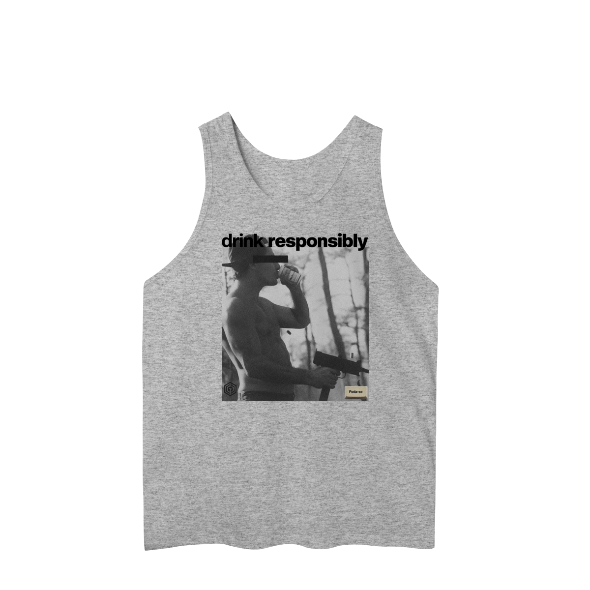 Nome do produto: Regata Beba com Responsabilidade