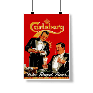 Carlsberg Beer - Poster