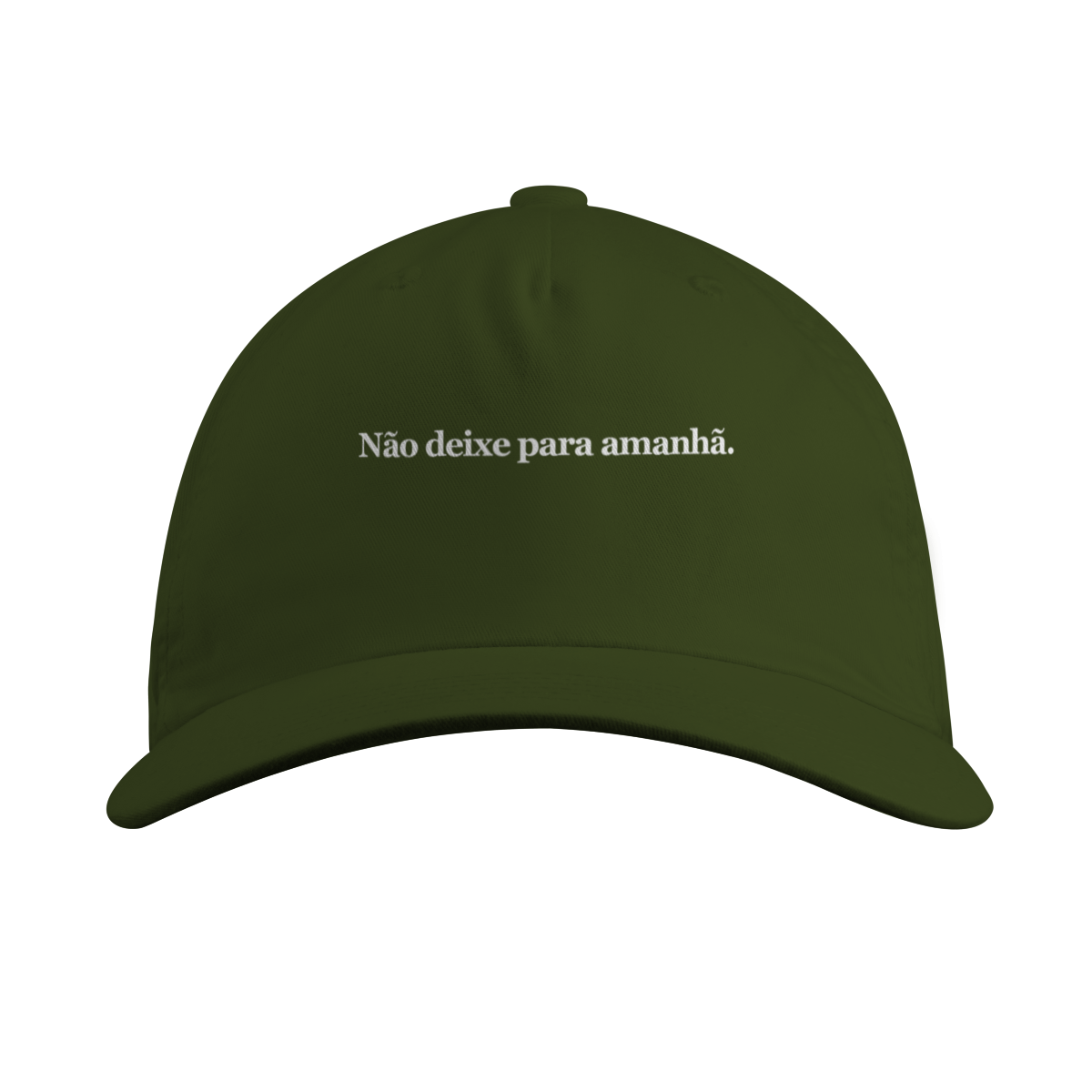 Nome do produto: Boné - Não deixe para amanhã.